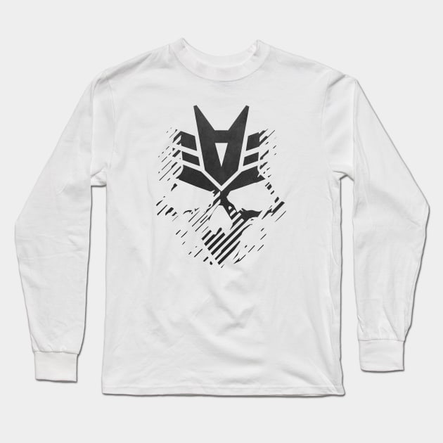 Ghost Recon/Decepticon Mash Up (Grey) Long Sleeve T-Shirt by Ironmatter